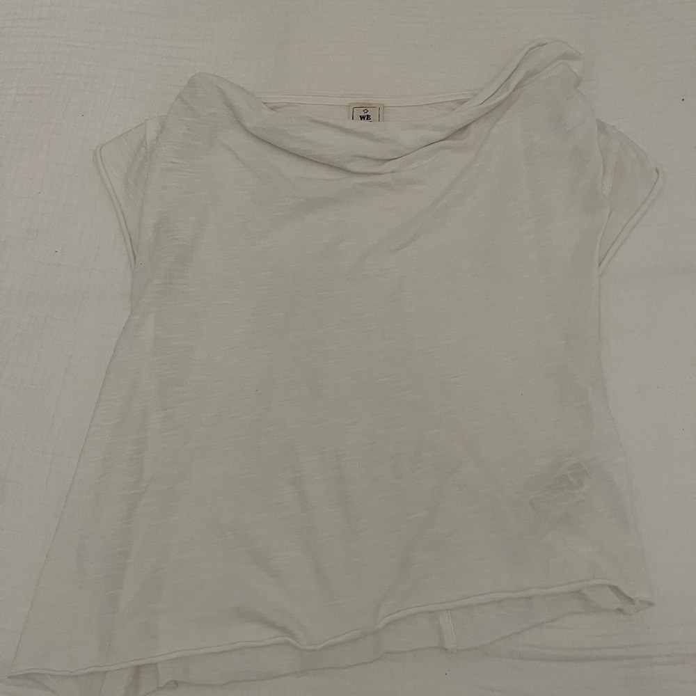 Free People White Tee